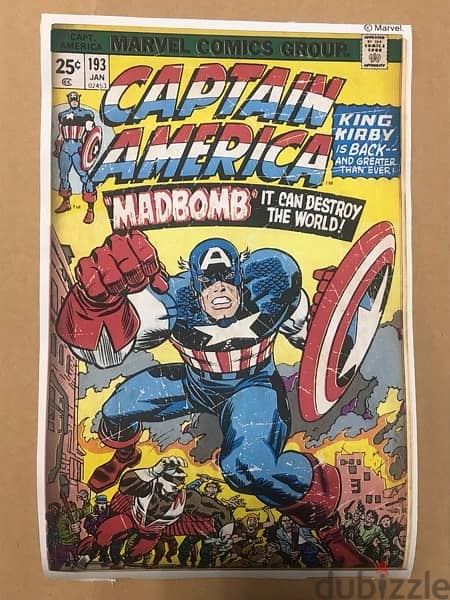 Vintage 60’s/70’s rare Marvel Comics Group ltd. edtition cover posters 3