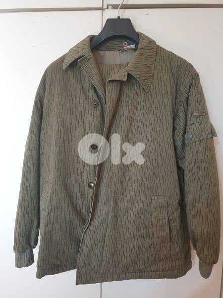 original vintage ex-DDR winter military suit 0