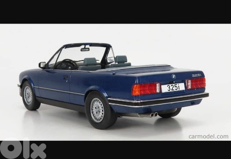 BMW 325i E30 ('85) diecast car model 1;18 2