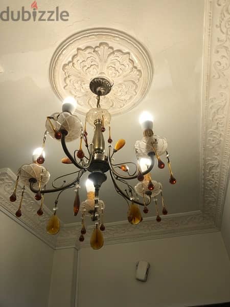 4 chandeliers for 100$ 3