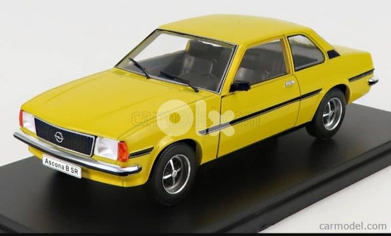 Opel Ascona 1.9 (1975) diecast car model 1:24. 0