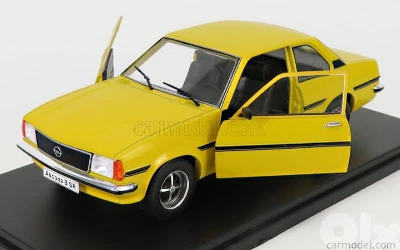 Opel Ascona 1.9 (1975) diecast car model 1:24. 3