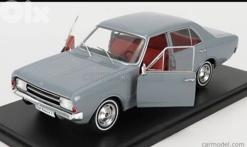 Opel Rekord 1900 (1967) diecast car model 1;24 3