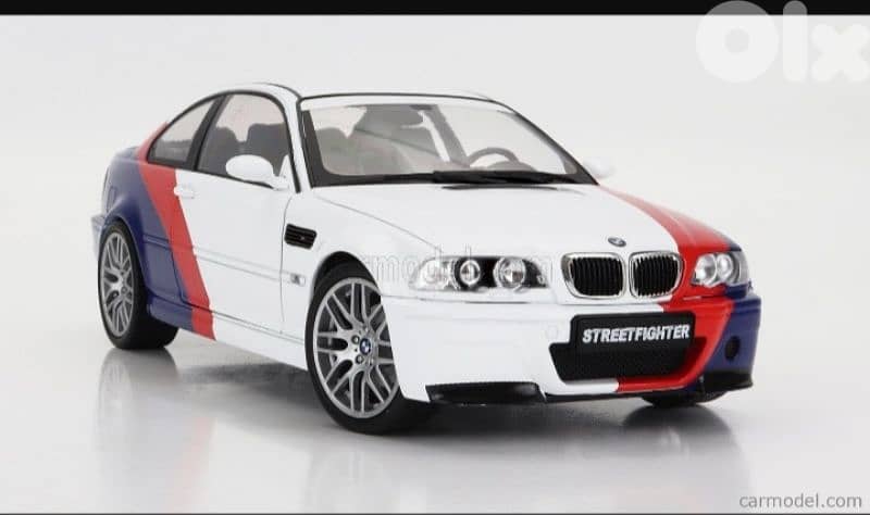 BMW M3 E46 Street fighter diecast car model 1;18 0