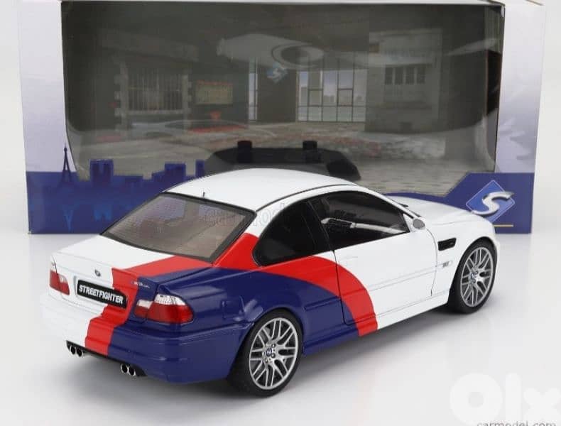 BMW M3 E46 Street fighter diecast car model 1;18 3