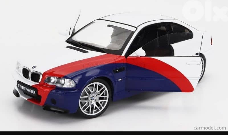BMW M3 E46 Street fighter diecast car model 1;18 4