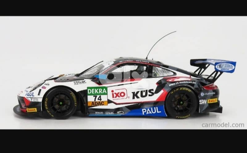 Porsche GT3 R GT Masters (2021) diecast car model 1;18 1