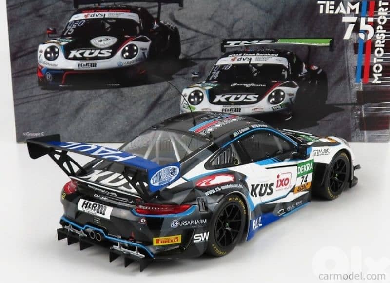 Porsche GT3 R GT Masters (2021) diecast car model 1;18 4