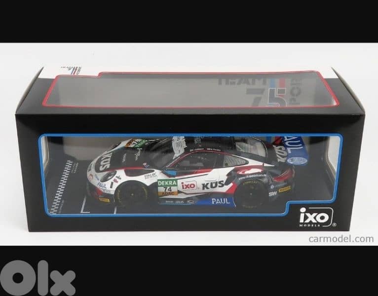 Porsche GT3 R GT Masters (2021) diecast car model 1;18 5