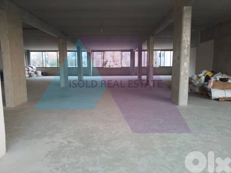 330m2 warehouse for rent in Mazraat yachouh,Industrial Area-مزرعة يشوع 0