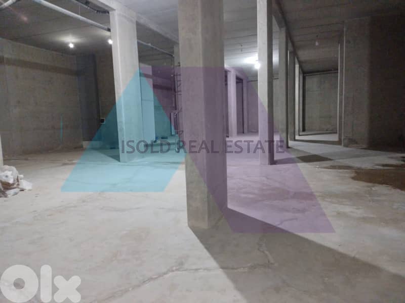 550m2 warehouse for rent in Mazraat yachouh,Industrial Area-مزرعة يشوع 0