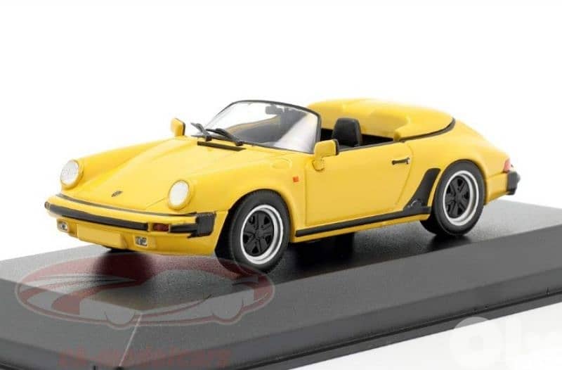 Porsche 911 speedster 1988 diecast car model 1;43. 1