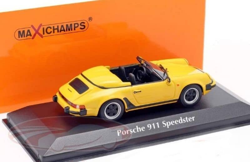 Porsche 911 speedster 1988 diecast car model 1;43. 4