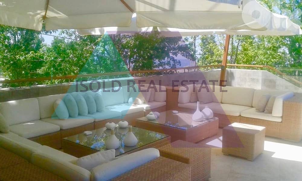 Furnished 1151m2 Villa /2539m2 land+garden,terrace,pool for sale Fakra 0