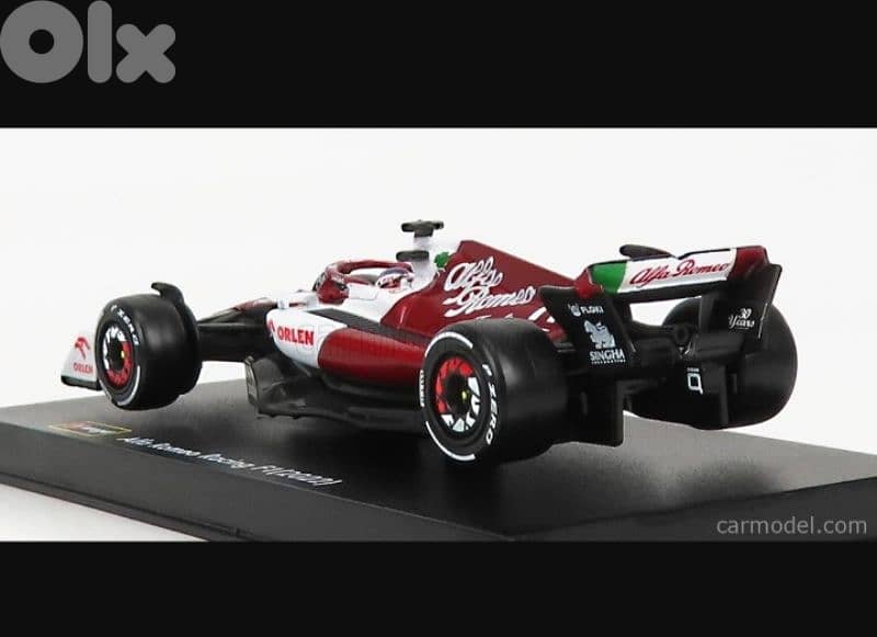 V. Bottas Alfa Romeo C42 (2022) diecast car model 1;43. 2