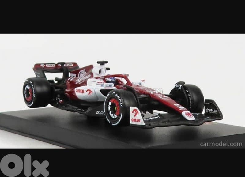 V. Bottas Alfa Romeo C42 (2022) diecast car model 1;43. 3