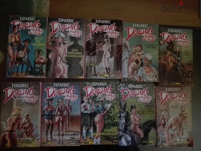 vinage collection erotiques& fantasmes books& magazine 1