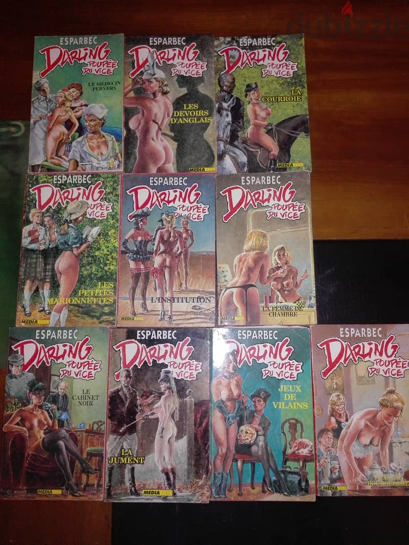 vinage collection erotiques& fantasmes books& magazine 3