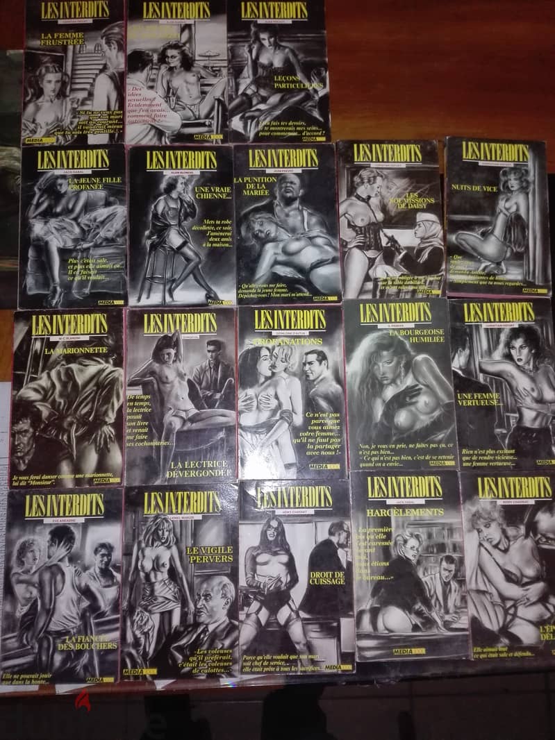 vinage collection erotiques& fantasmes books& magazine 4