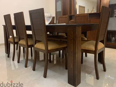 غرفة سفرة للبيع/ Dining Room For Sale