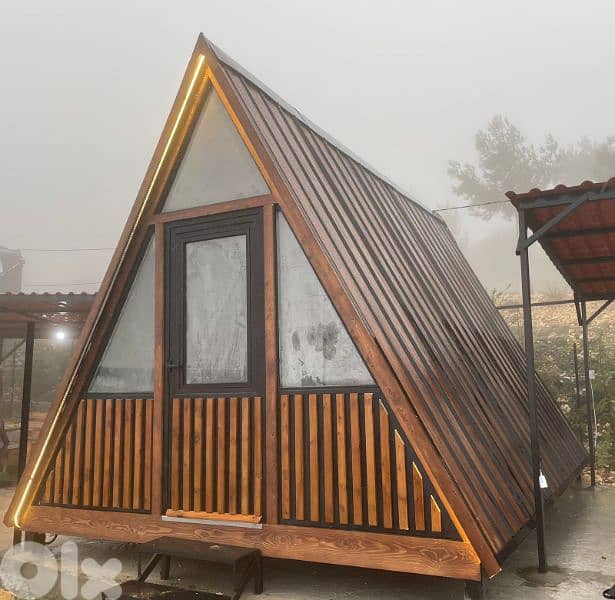 manufacture A SHAPE PREFAB HOUSE all size all design SPECIAL PRICE 1