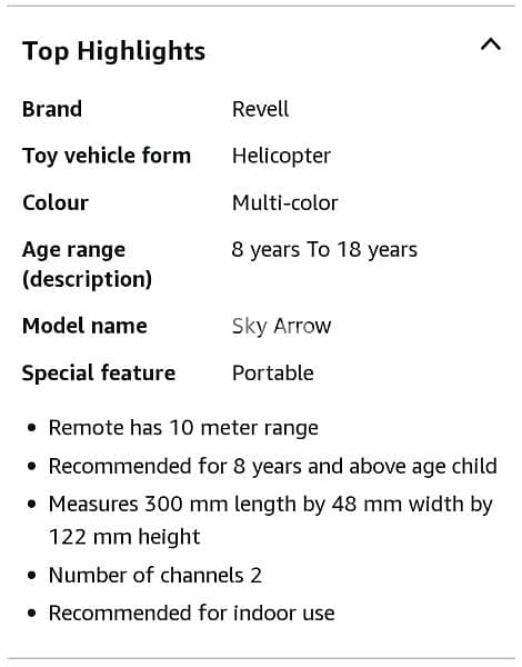 revell sky arrow rc helicopter 4