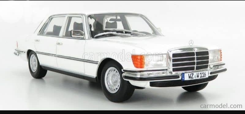 Mercedes 450 SEL diecast car model 1;18. 4