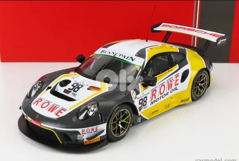 Porsche GT3 R (ROWE 2019) diecast car model 1;18 0