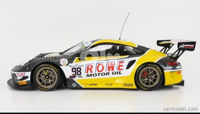 Porsche GT3 R (ROWE 2019) diecast car model 1;18 1