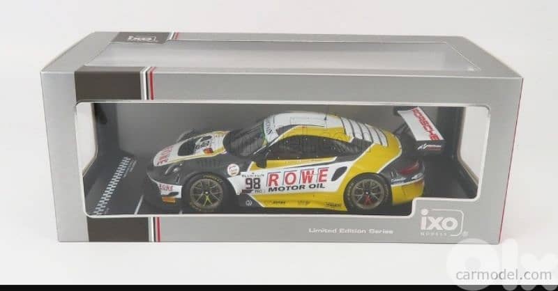 Porsche GT3 R (ROWE 2019) diecast car model 1;18 5