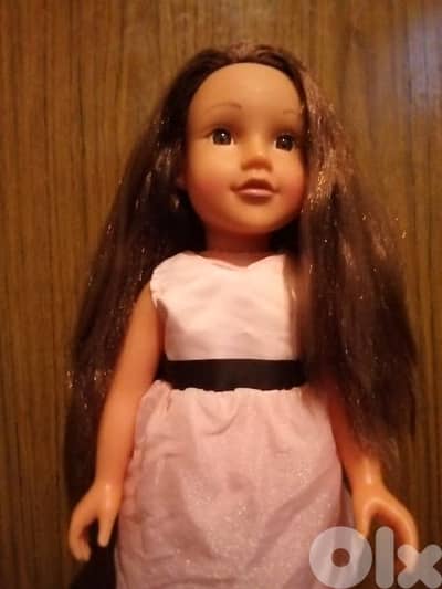 JOURNEY GIRL KYLA brunette large dressed doll 46Cm brown long hair=28$