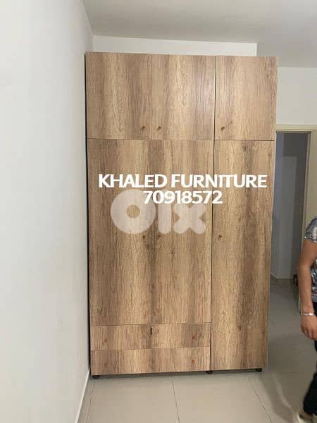 New wardrobes 3 doors 120cm high quality 0