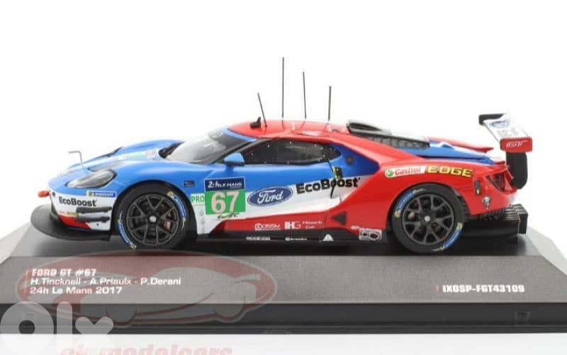 Ford GT (24h Le Mans 2017) diecast car model 1;43. 2