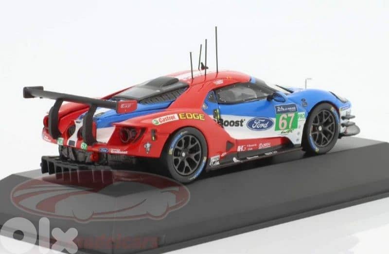Ford GT (24h Le Mans 2017) diecast car model 1;43. 3