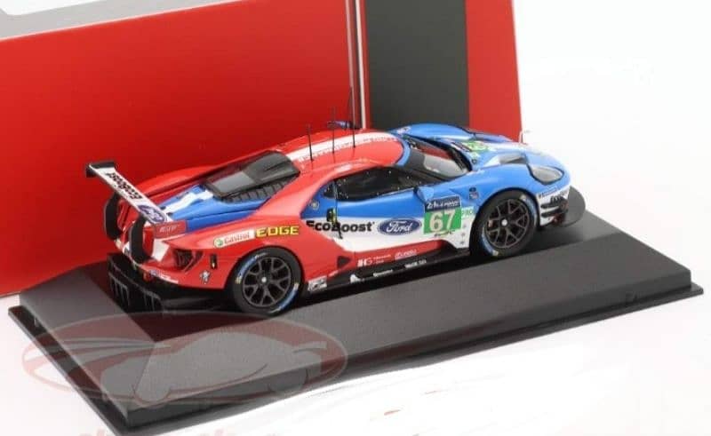 Ford GT (24h Le Mans 2017) diecast car model 1;43. 4