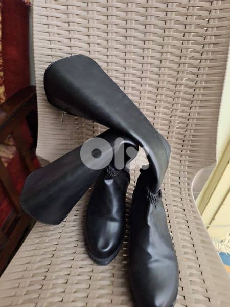 boots size 39 black 0
