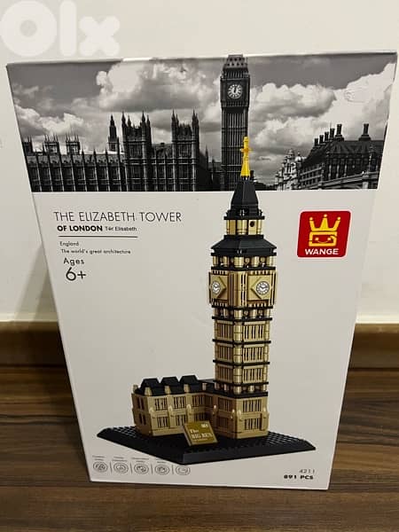 3D puzzle the big Ben of London 1