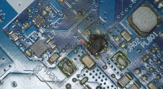 burned laptops motherboards repair