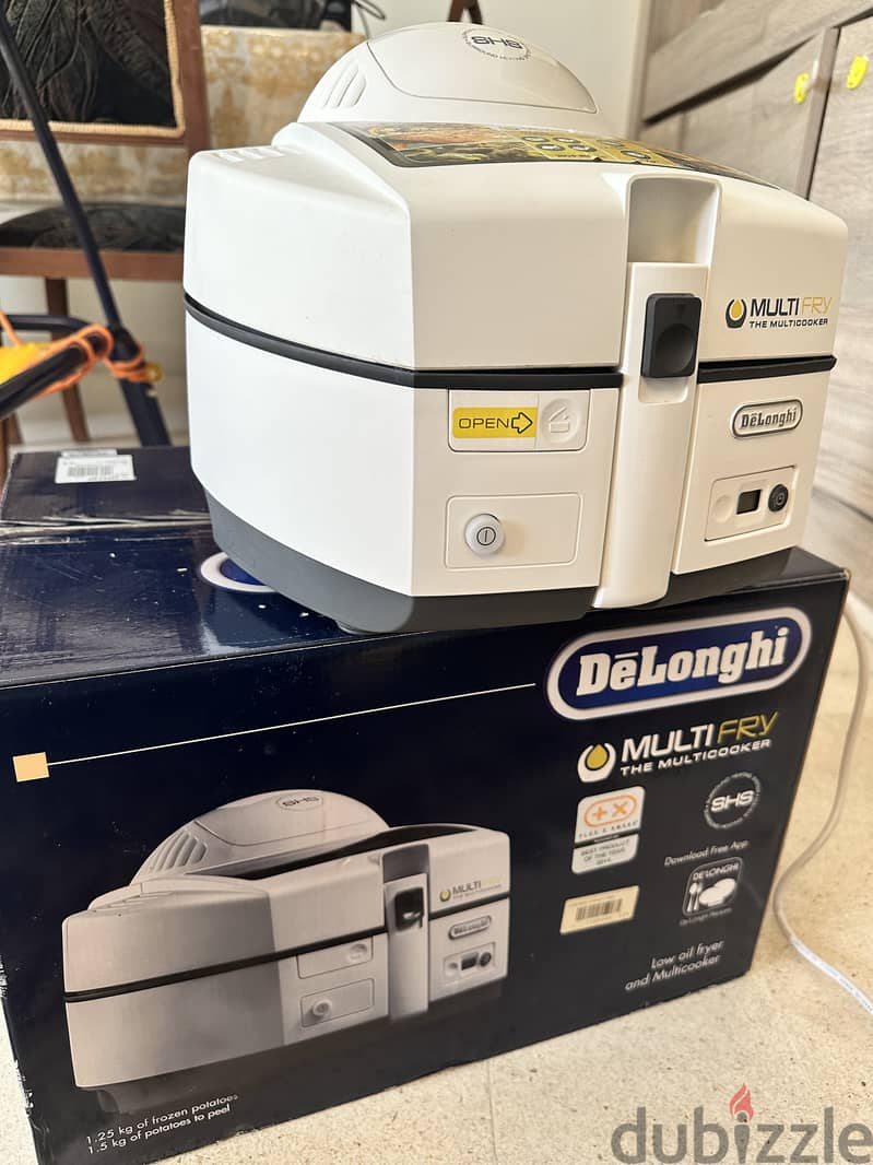 Delonghi, Multicooker and Young Low-Oil Fryer 1