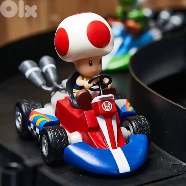 Mario Kart Pull Back Racers Car Toys For Kids And Fans - 7 Models 7