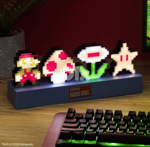 Super Mario Bros Retro Light New 0