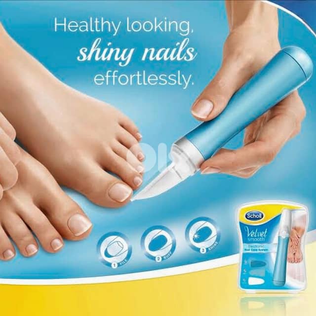 Scholl Nail Care Set, 3 x Nail Heads Velvet Smooth Kit 3