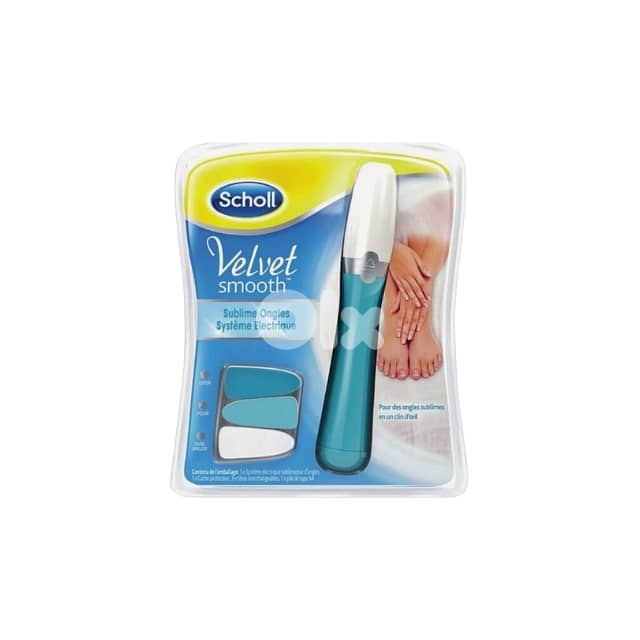 Scholl Nail Care Set, 3 x Nail Heads Velvet Smooth Kit 5