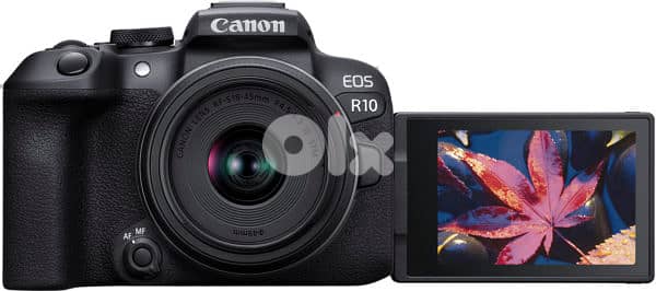 Canon EOS R10 with RF-S18-45mm Lens 1