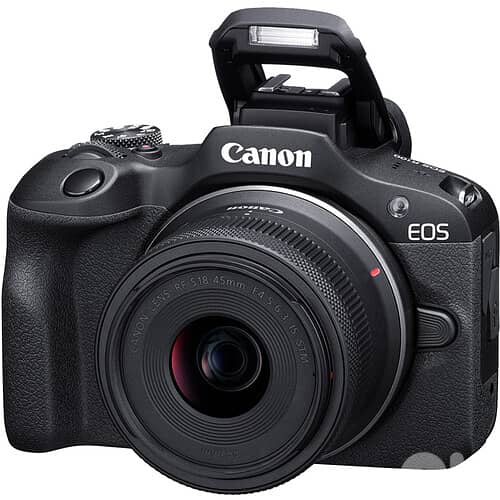 Canon EOS R100 Mirrorless Camera with 18-45mm Lens 3