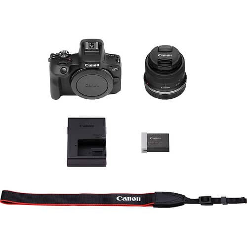 Canon EOS R100 Mirrorless Camera with 18-45mm Lens 4