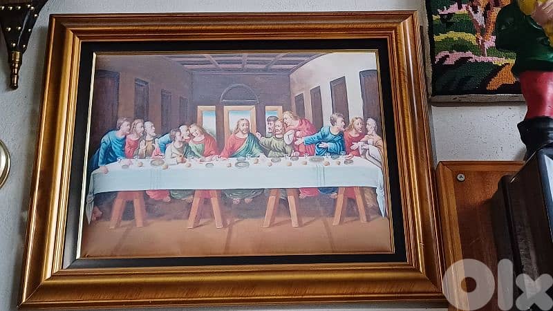 لوحة العشاء السري 0