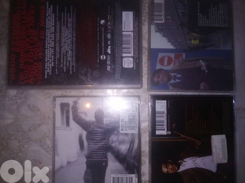 Robbie Williams 3 album cds 1 dvd collection 1