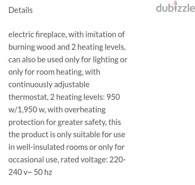 electric fireplace very high quality 4