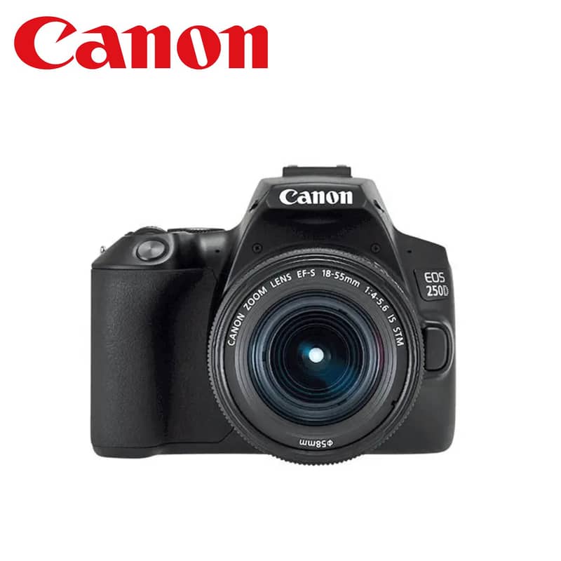 Canon EOS 250D DSLR Camera with 18-55mm 0